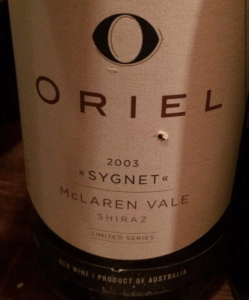 Oriel Shiraz