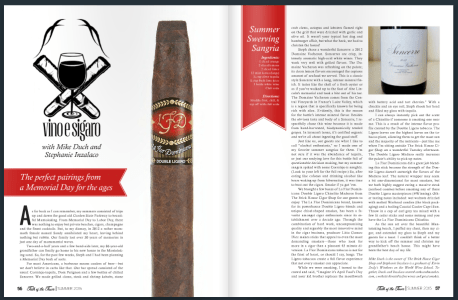 Talk of the Town Summer 2015 article