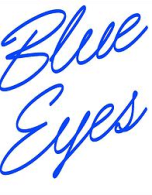 blue eyes logo